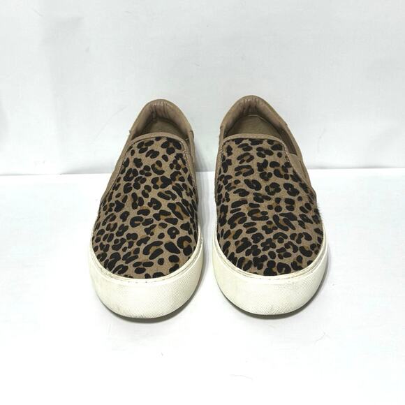 UGG Women’s Jass Exotic Slip-On Leopard Print Cow Hair Sneakers Size 11 M - Picture 3 of 10